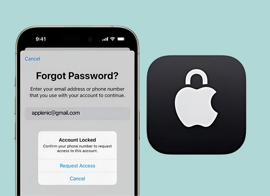 قفل شدن اپل آیدی